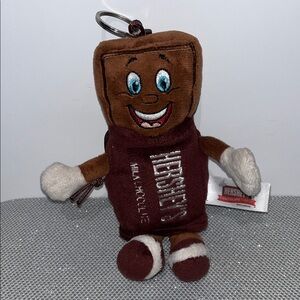 Hershey’s Chocolate Brown Plush Keychain